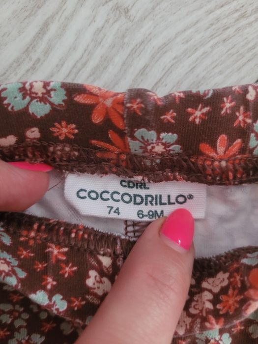 Zestaw dla dziewczynki r. 74 Cocodrillo