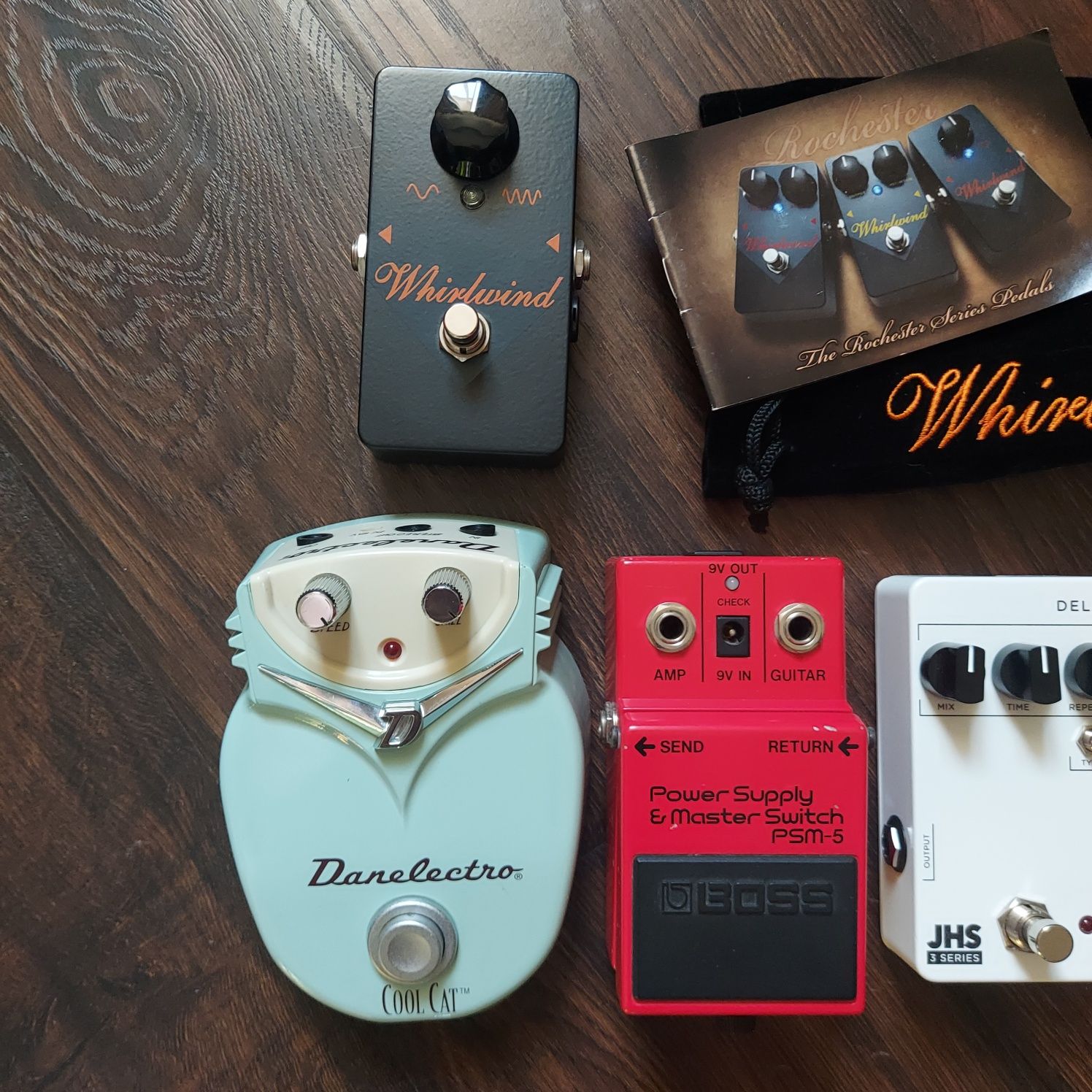 Педаль цифровий ділей JHS 3 series delay, 2 режими