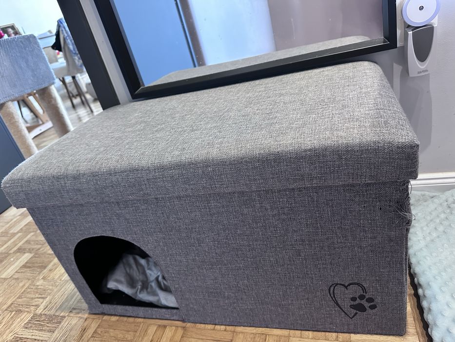 Skrzynia legowisko dla kota