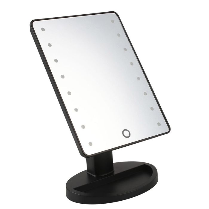 Настольное квадратное зеркало с LED подсветкой Mirror 16 LED !!!