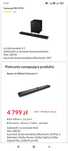 Soundbar Samsung HW-H750,altus 300