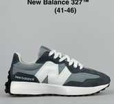 (1767) Чоловічі Кросівки New Balance 327 колір графіт (41-46) нб