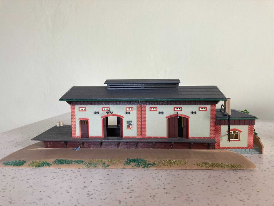 Железная дорога стандарт НО. Здания.