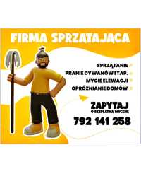 Firma sprzatająca/sprzatanie/pranie/sofa/mycie okien i elewacji