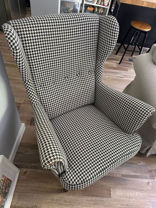 Poltrona - Ikea Preta/bege
