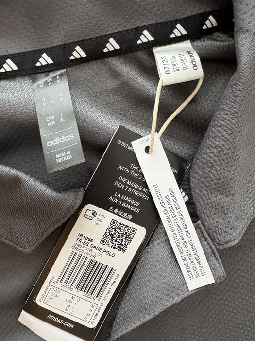 Koszulka sportowa Adidas szara M