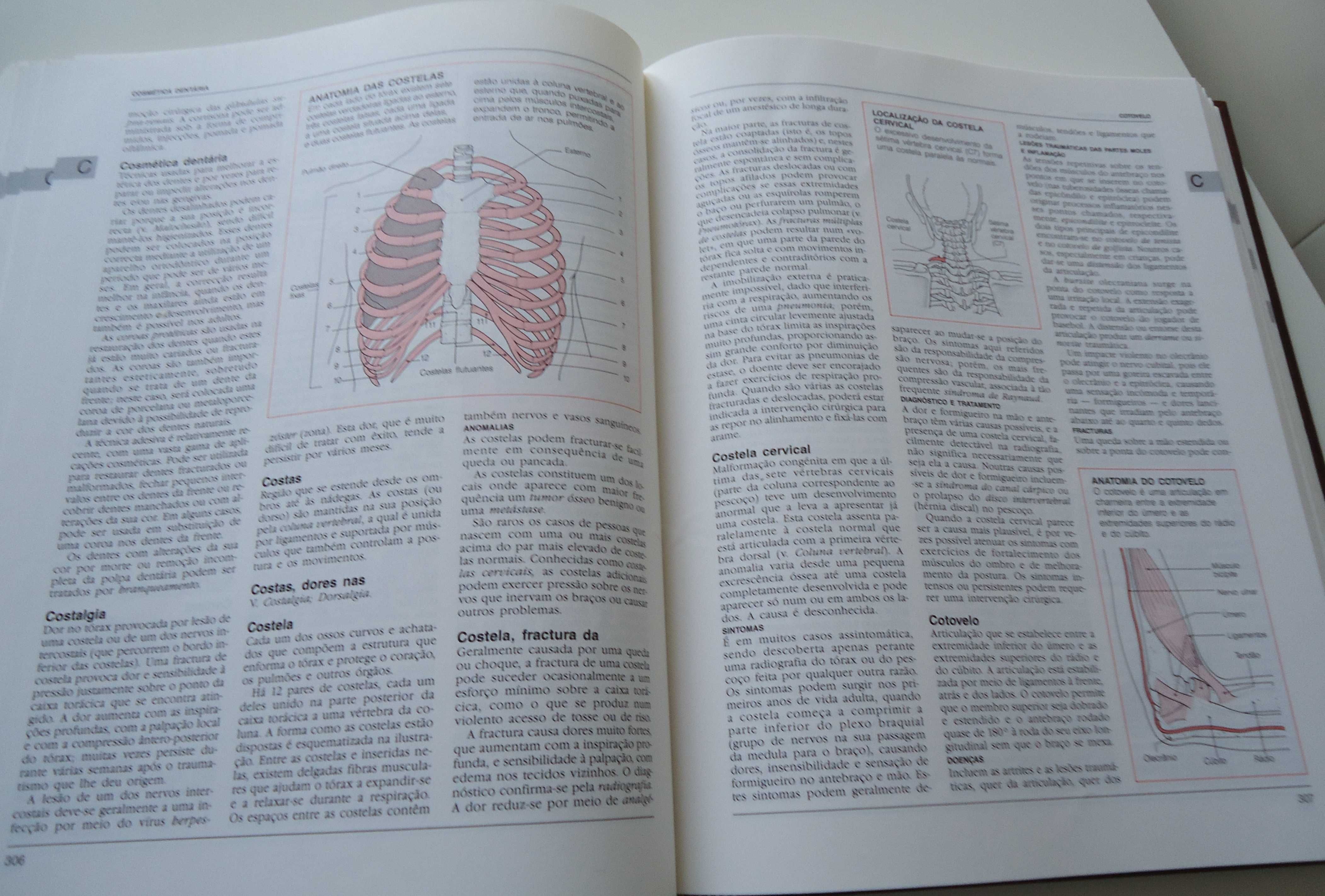 Livro  -  Enciclopédia de Medicina (vol 1 e 2)