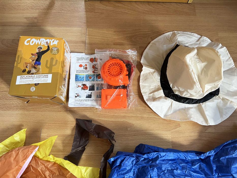 Надувний Костюм Ковбоя Всадник Вершник Ковбой надувной