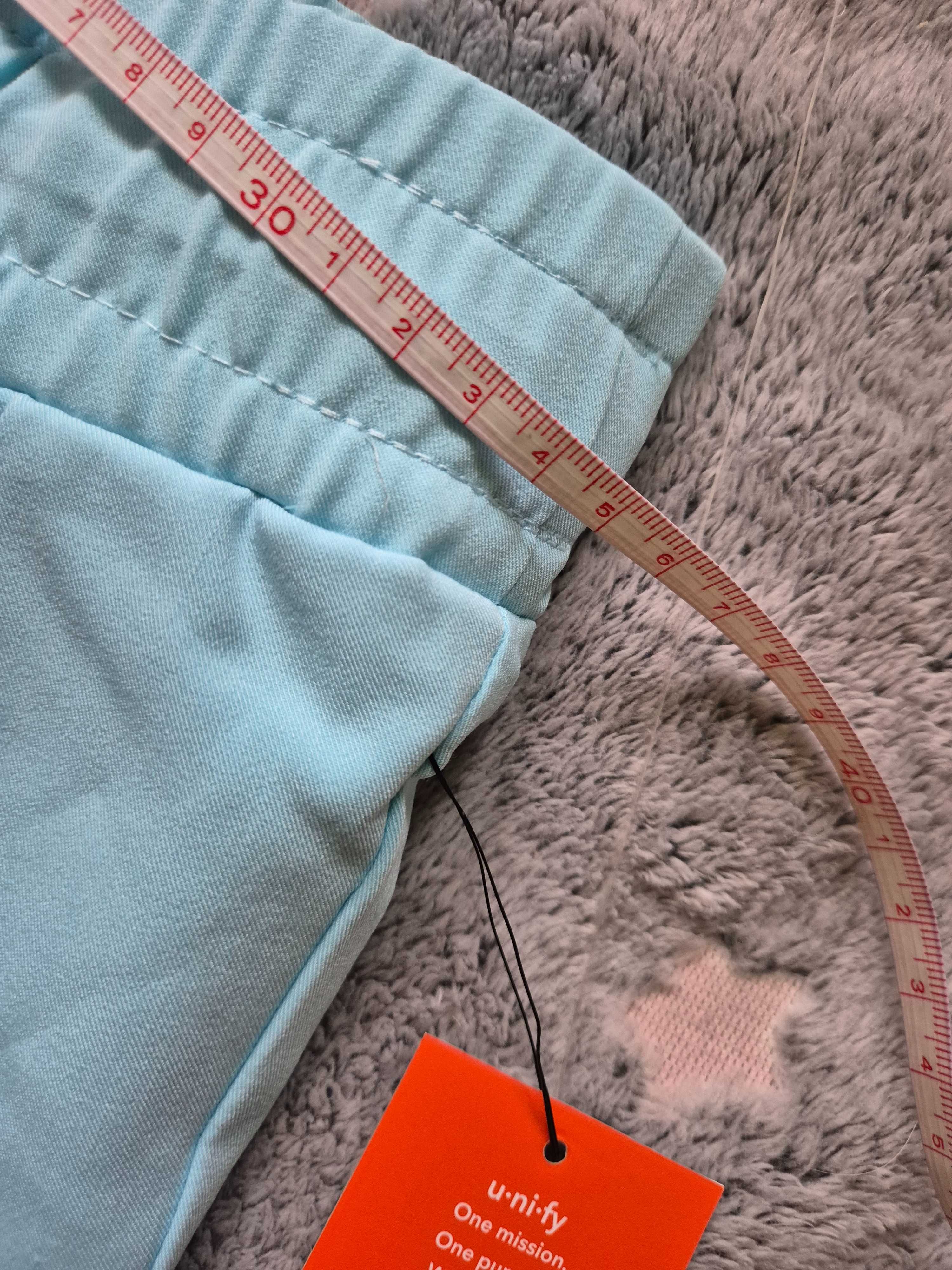 Jasny uniform komplet Barco USA XS eu S z rayon joggery pielęgniarka