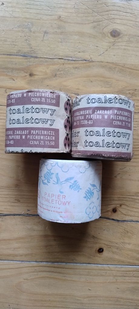 Papier toaletowy PRL vintage