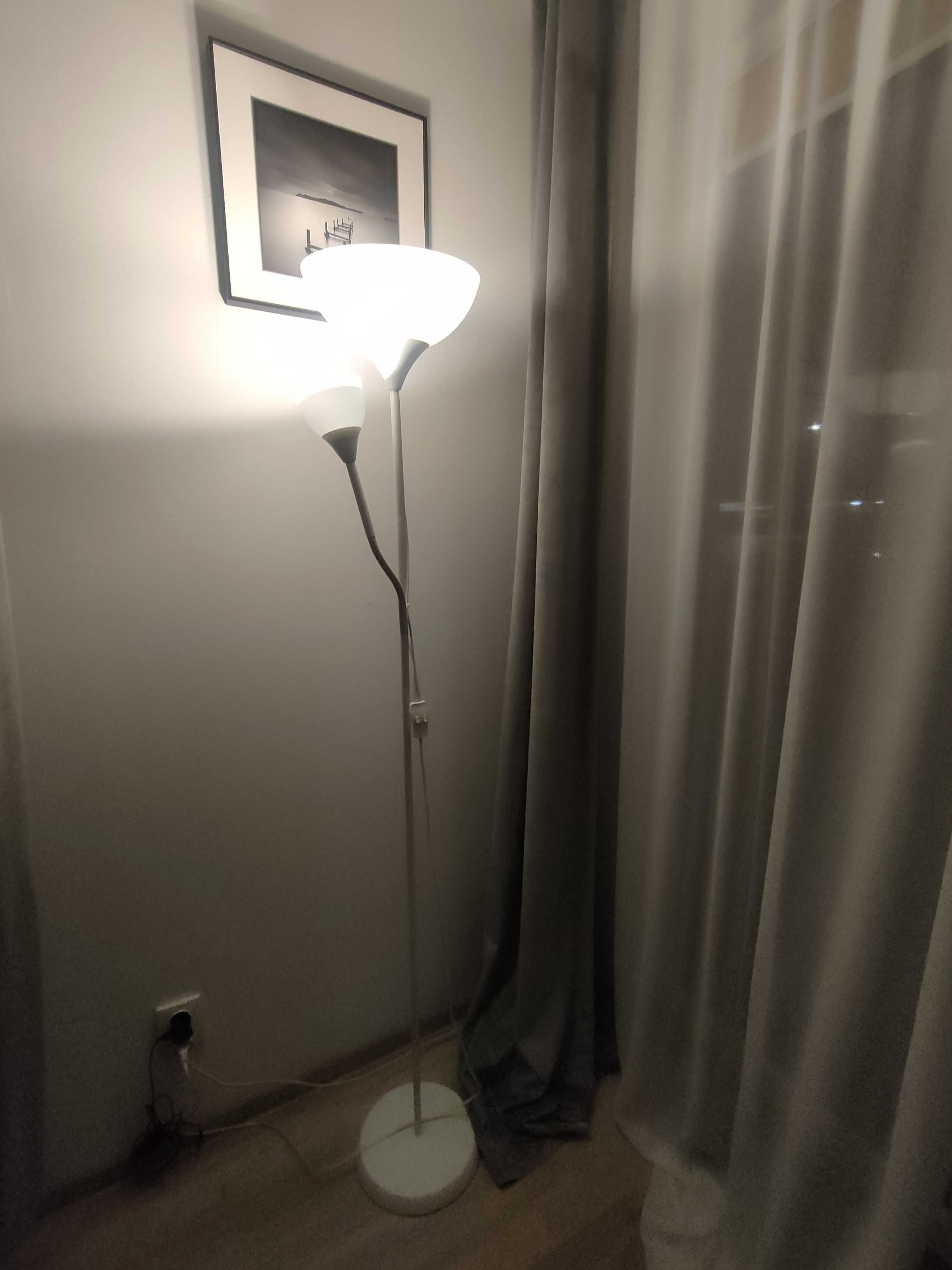 Lampa stojąca biała Ikea