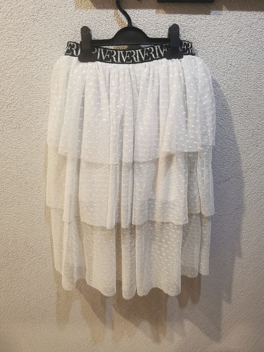 Spódniczka dla dziewczynki falbanki koronka tiul 152 River Island