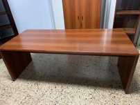 Mesa Escritório Retangular (madeira maciça)