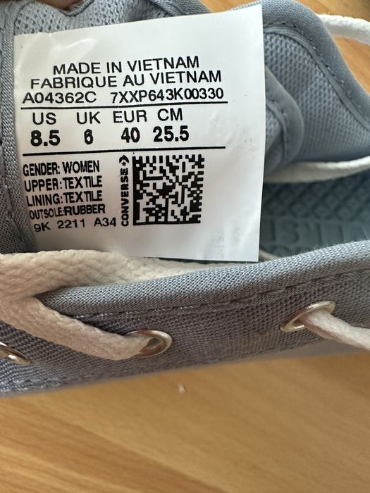 Нові кеди Converse All Star 40 розмір