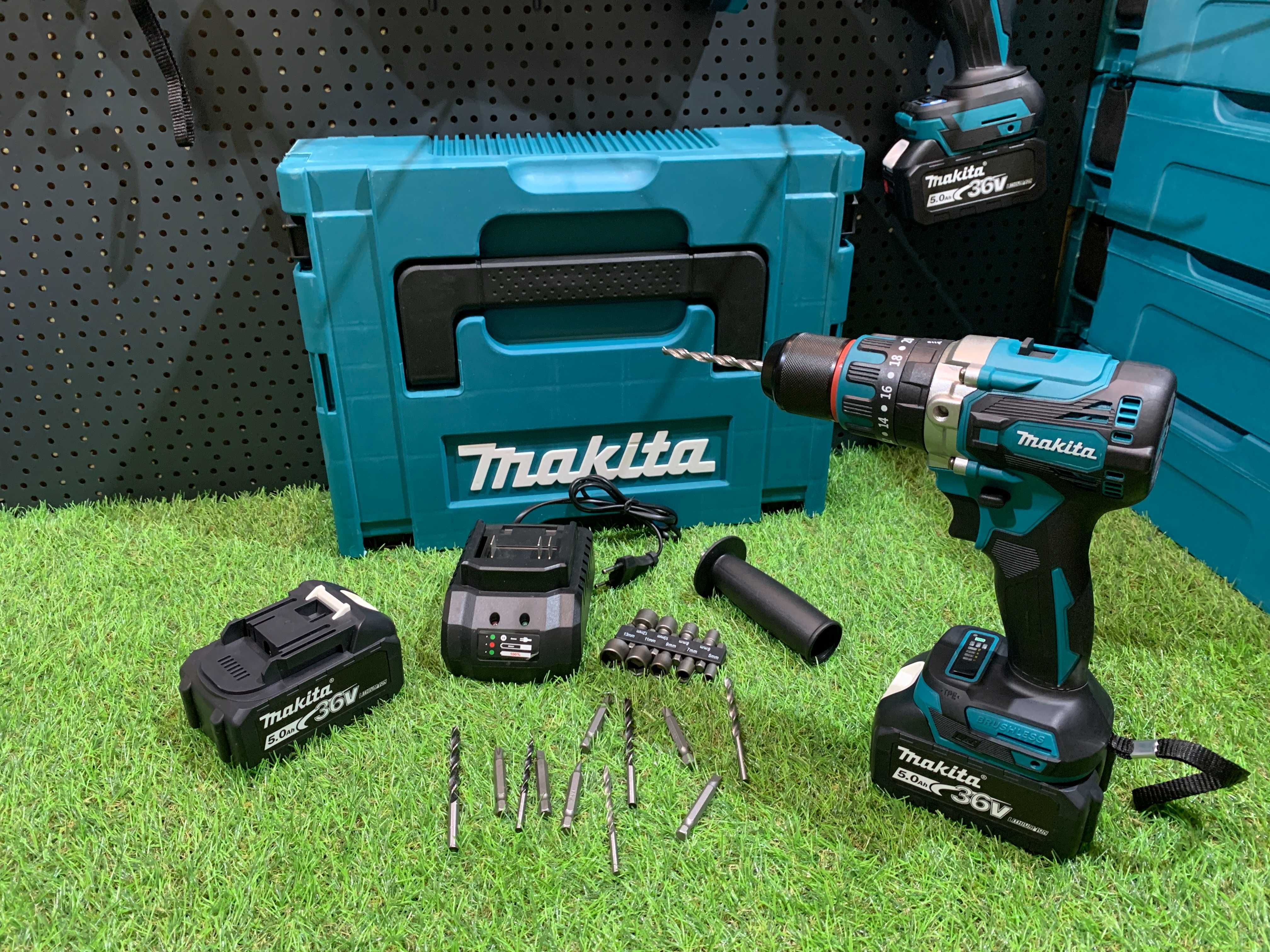 Акумуляторний Шуруповерт Makita DHP485BL 36V Аккумуляторный шуруповерт