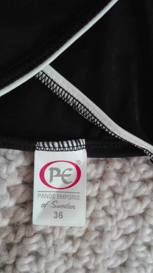 Panos Emporio Sport 36 strój kąpielowy jednocz na zamek z kapturem