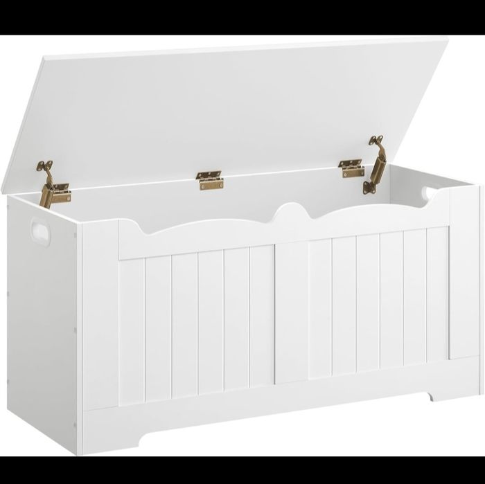 Skrzynia do przechowywania ławka ze schowkiem pojemna długa 100cm