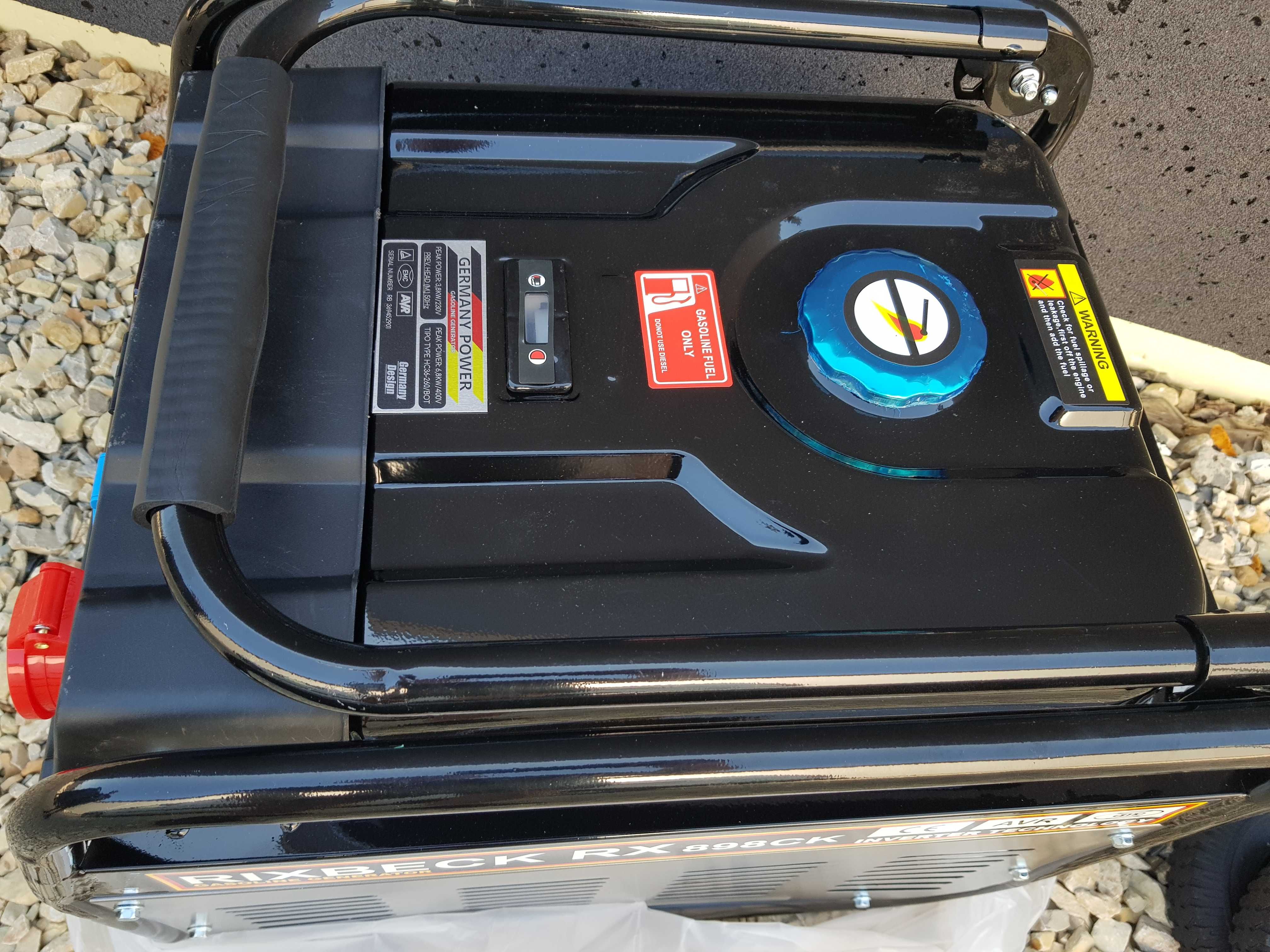 Agregat prądotwórczy, generator prądu - RIXBECK RX898CK