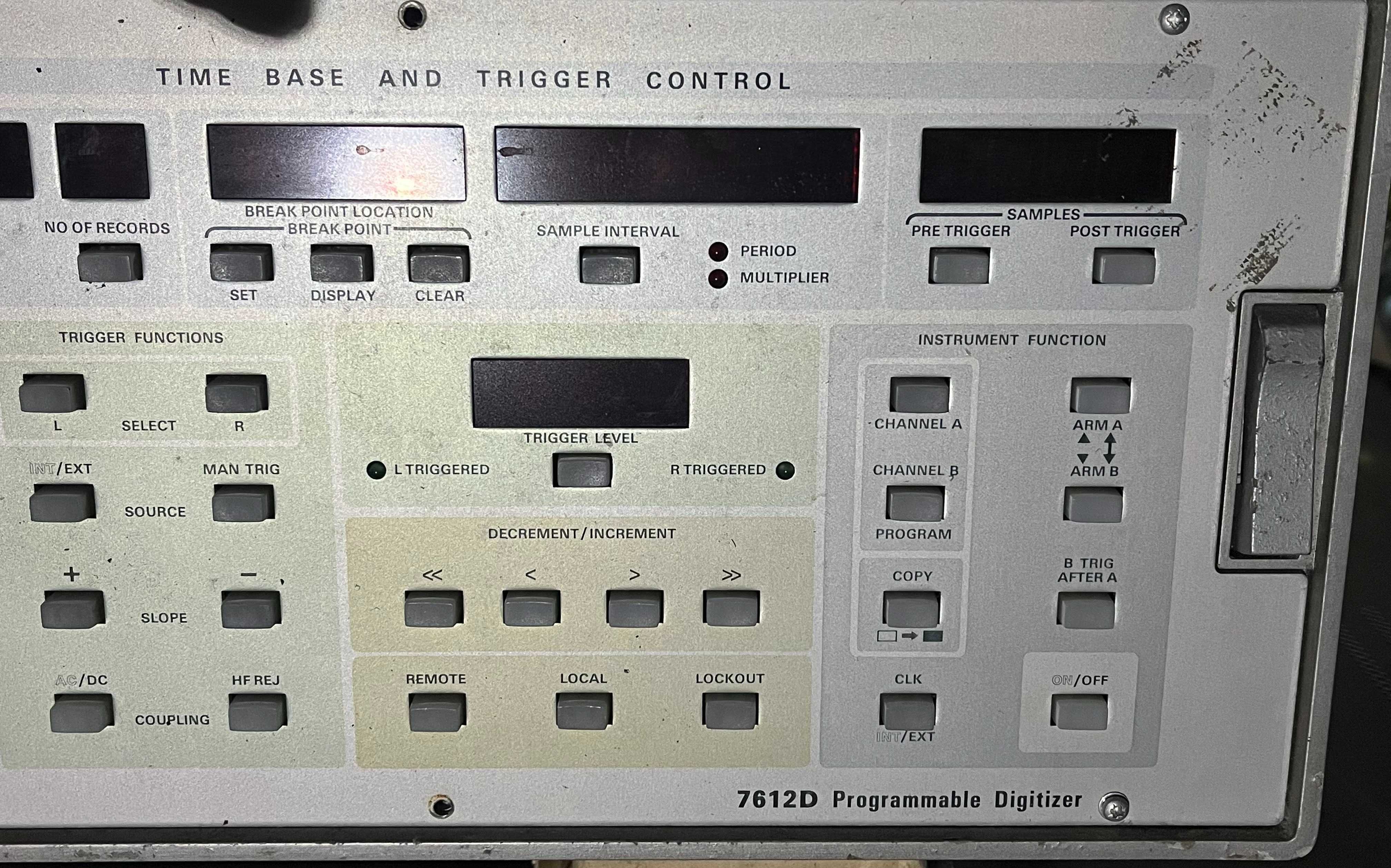Tektronix R7912, 7612D Transient DIGITIZER