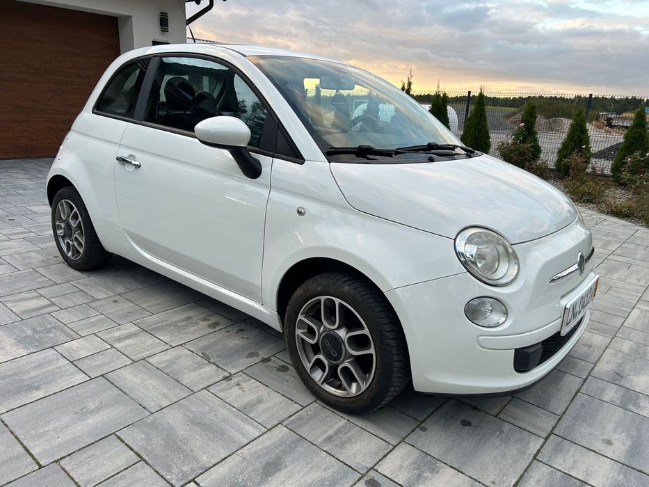 Fiat 500 Fiat 500 , 1,2 benzyna , biały kolor
