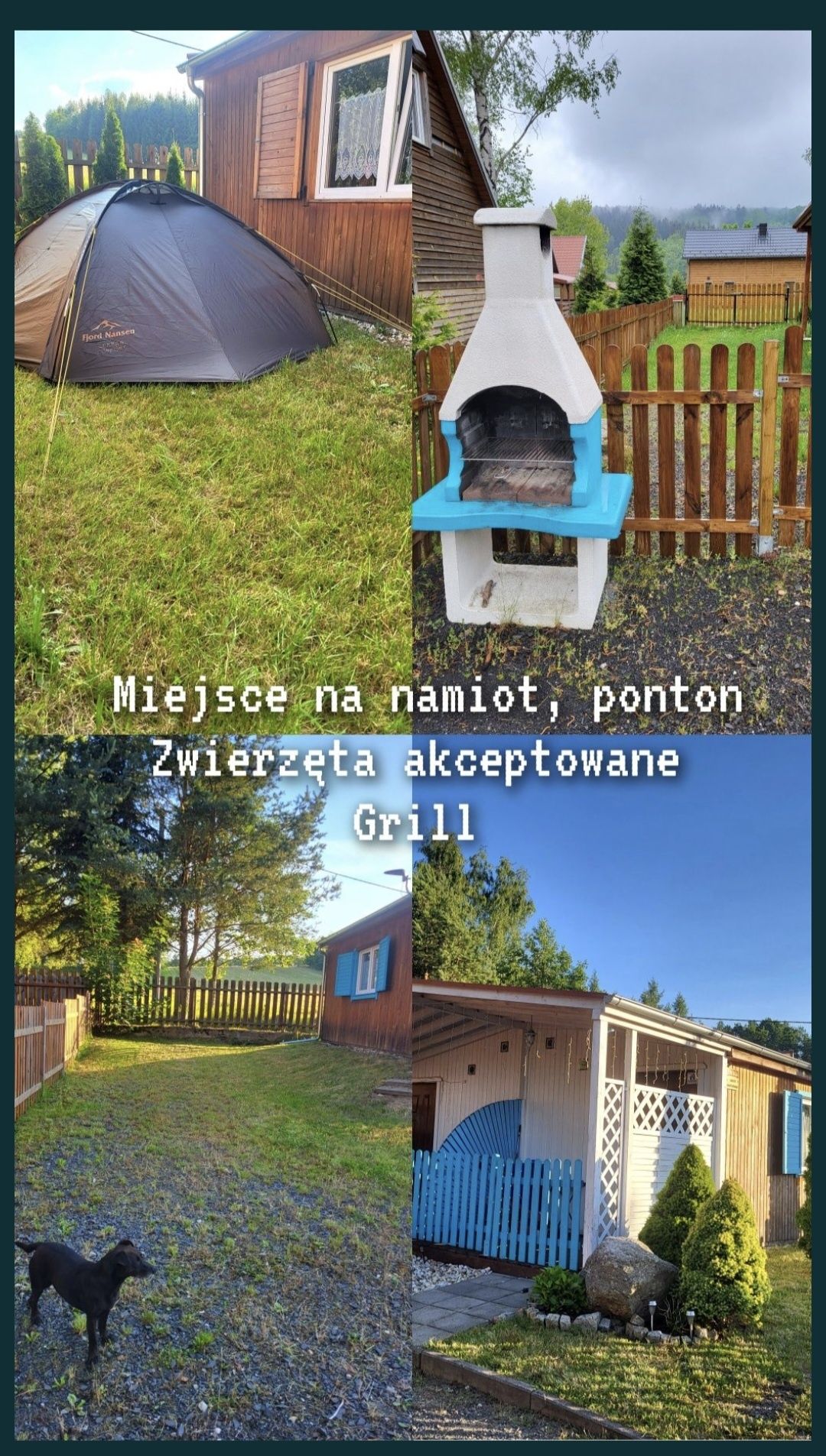 Domek letniskowy  Wynajmę jezioro Zamek Czocha  2 - 4 os.