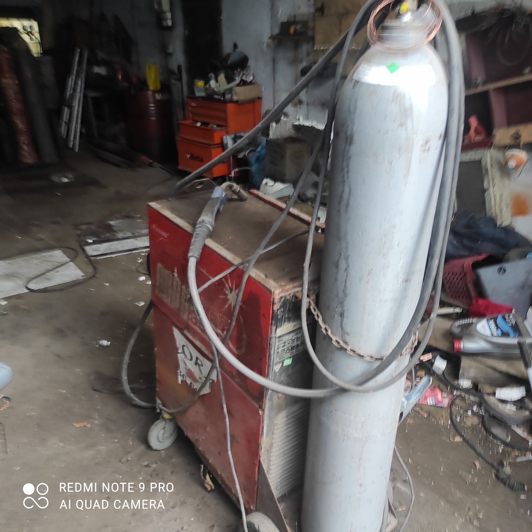 Migomat  MAG 350C z butlami