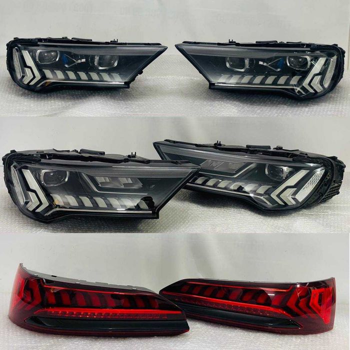 Фара фари Ауді ку7 Ауди Audi q7 4m rest full led matrix laser trade in