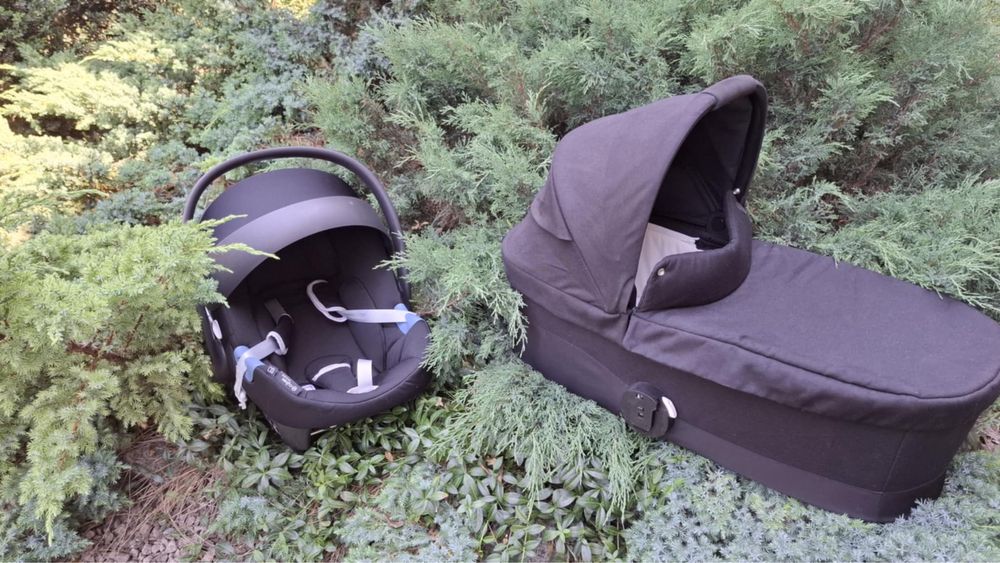 Коляска дитяча Cybex Balios S Lux black 3 в 1