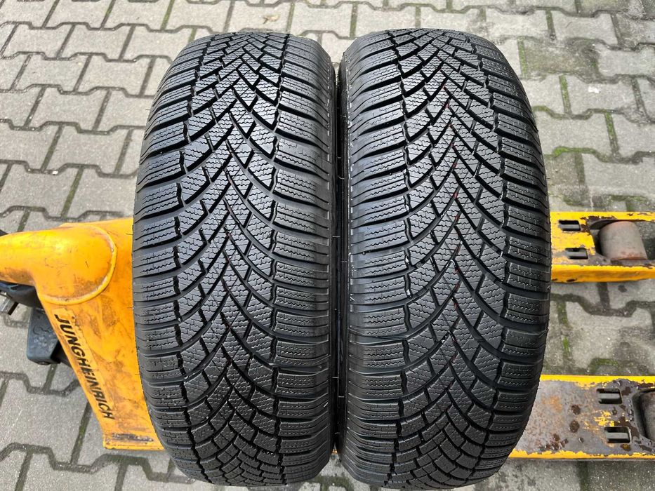 Opony zimowe 2x 205/60 R16 XL Bridgestone Blizzak LM005 DOT23 8mm#3608