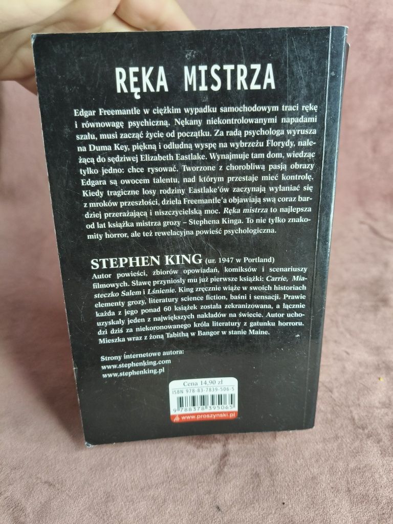 Książka Ręka mistrza 8