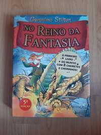 Livro "Geronimo Stilton no Reino da Fantasia"