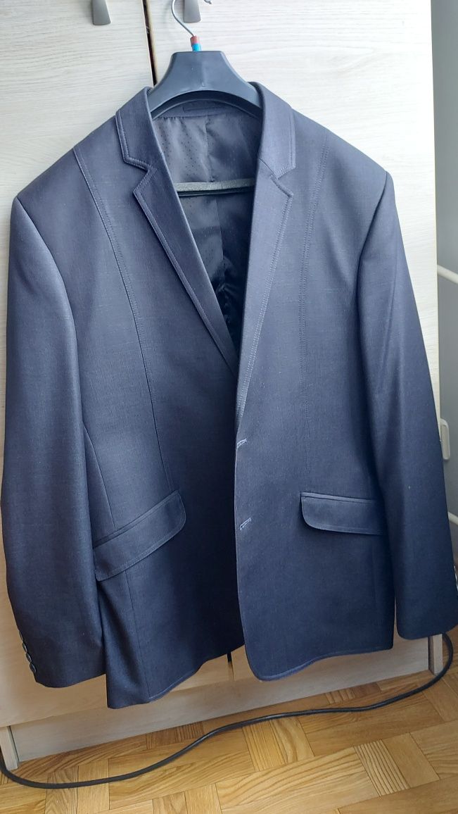 Garnitur męski - marynarka 52XL i spodnie 54XL