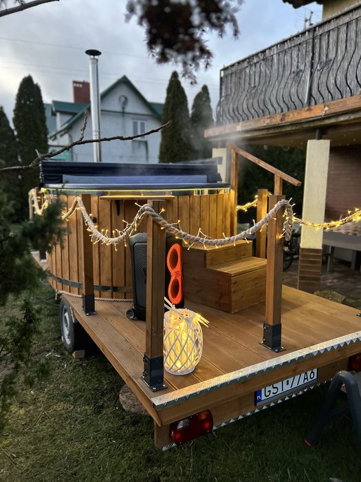 Promocja ! Mobilna Balia/Jacuzzi Wynajem we wskazane miejsce