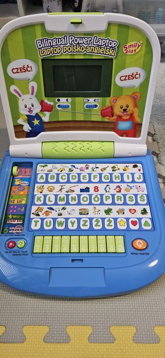 Laptop dla dzieci Smily Play dwujęzyczny