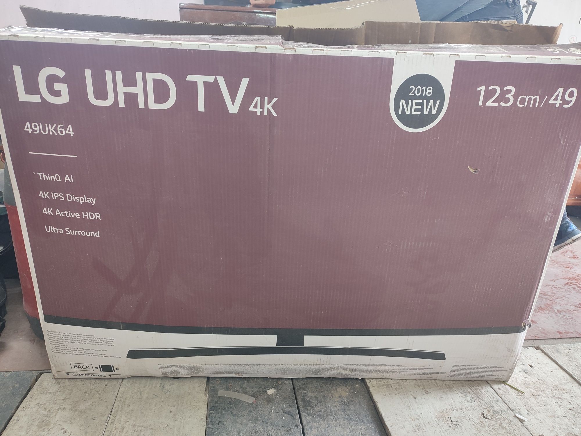 Запчастини.Телевізор LG UHD TV 4 k 49 діагональ