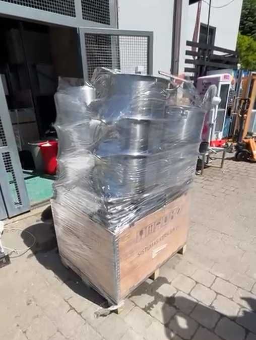 Garnki i rondle gastronomiczne ze stali nierdzewnej z pokrywkami