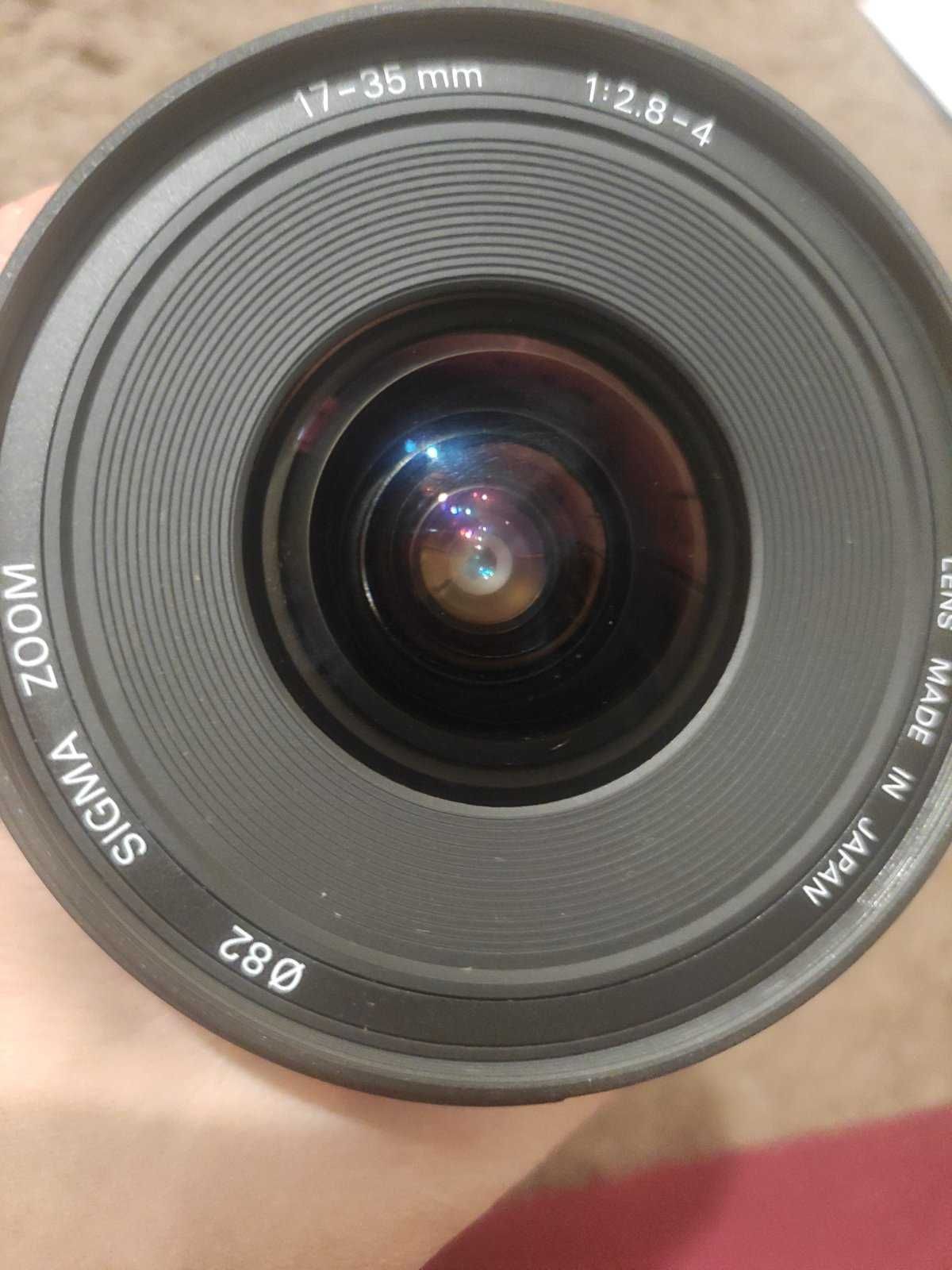 Объектив Sigma 17-35 2.8-4 EX под байонет Sony A из США