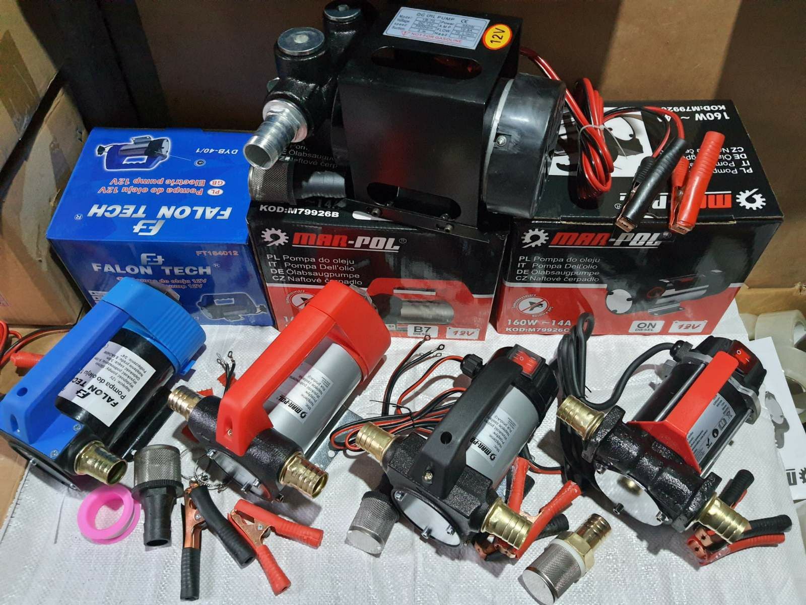 Насос помпа для перекачки дизельного палива топлива 12-24v. АЗС Польша