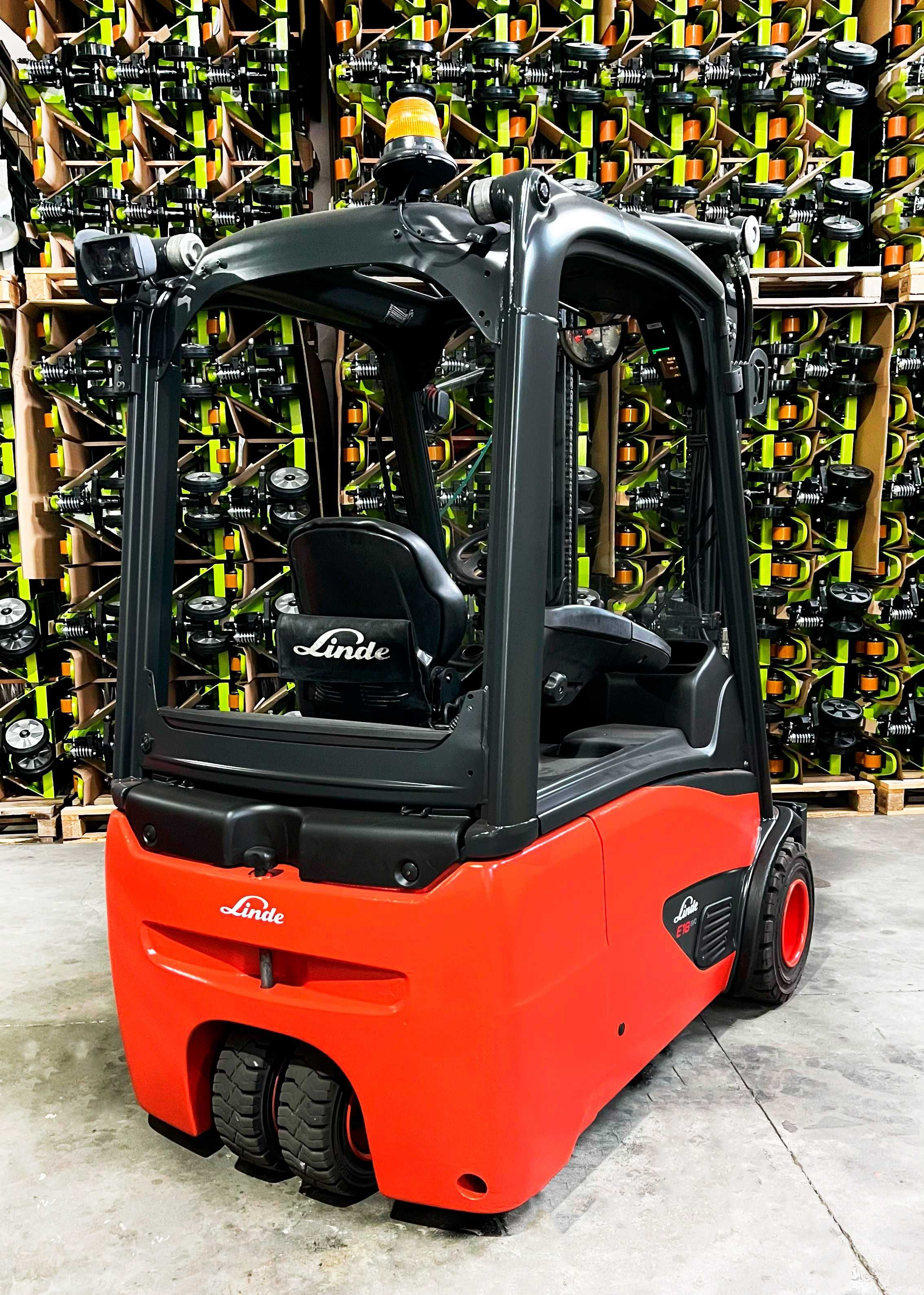 Empilhador elétrico Linde E18 (2019) - 1800 KG