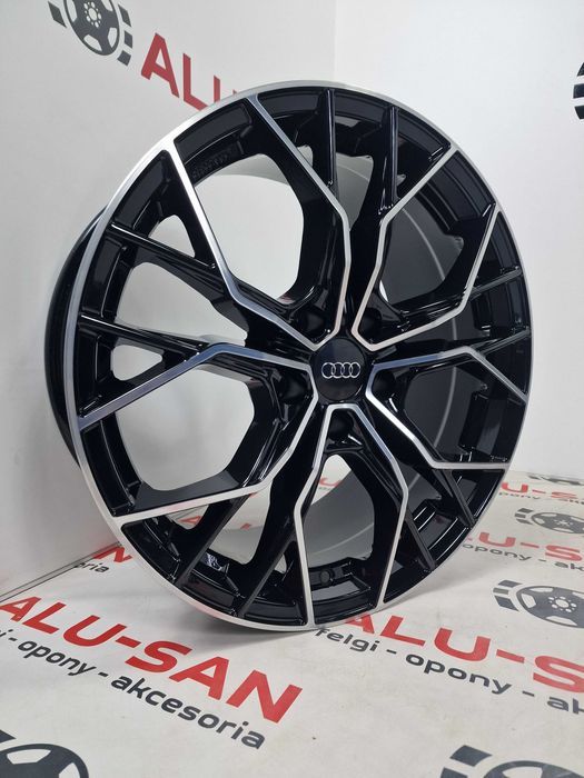 Nowe alufelgi AUDI 18" 5x112 A3 A4 A6 Q2 Q3 TT - Czarne