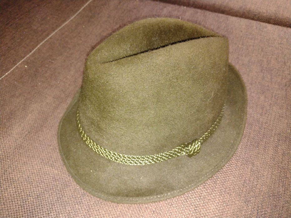 Kapelusz PRL Skoczów myśliwski nowy rozm.55