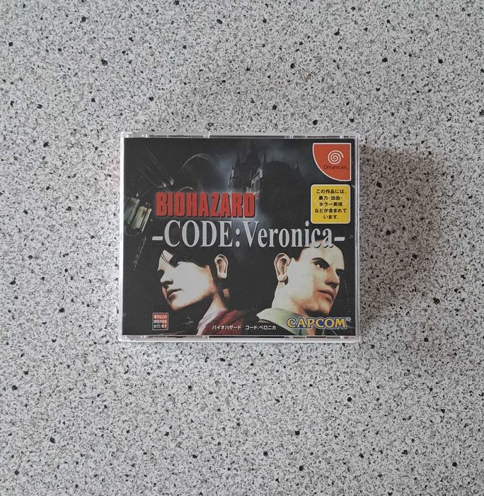 Gra Biohazard (Resident Evil) Code:Veronica, Dreamcast, import Japonia