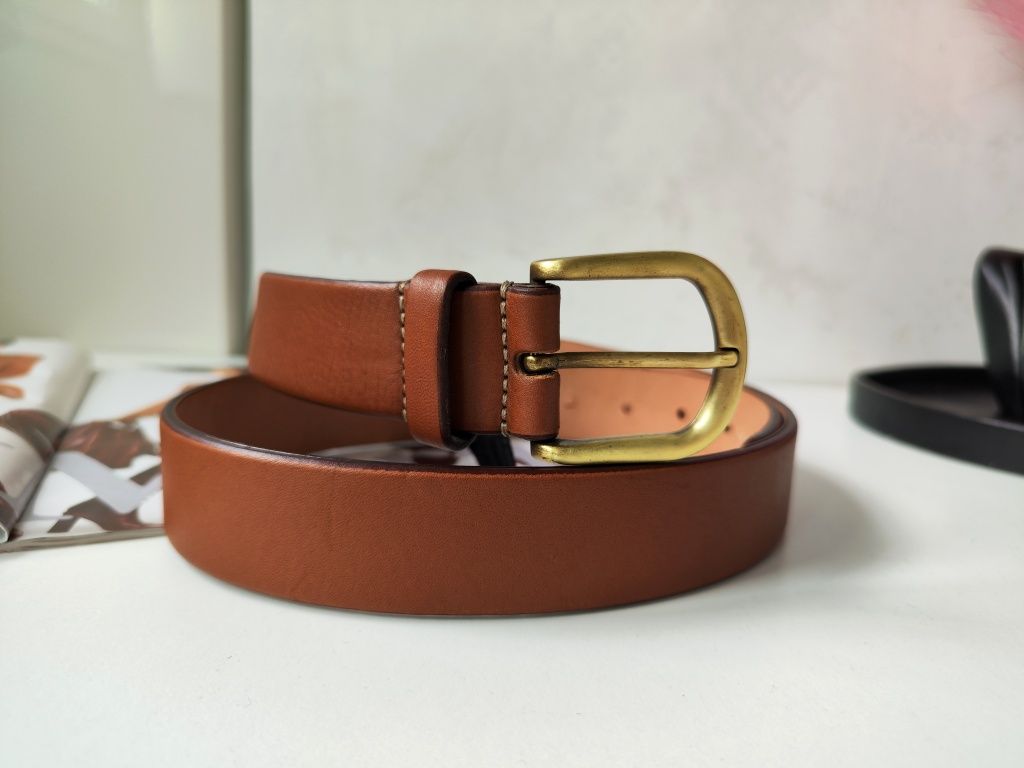 Massimo Dutti шкіряний ремінь.Іспанія. унісекс
