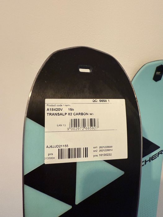 Zestaw Skitourowy Fischer TRANSALP 82 Carbon W- A18420V