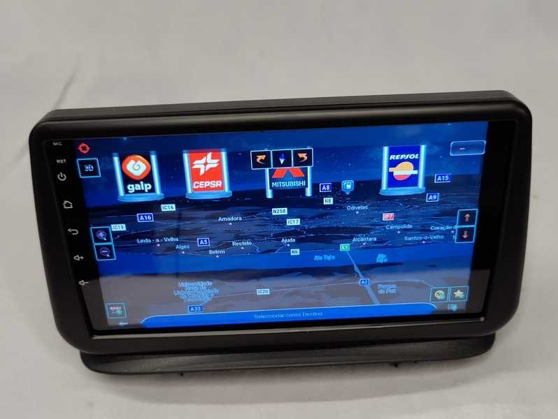 Rádio Renault Clio 3 - Android 12 – 2 DIN GPS WIFI - Novo Garantia