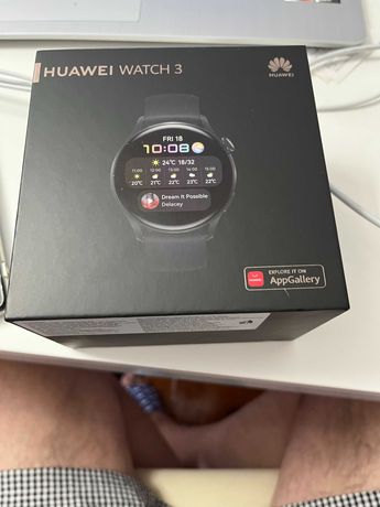 HUAWEI Watch 3 Active (46 mm) - Smartwatch preto