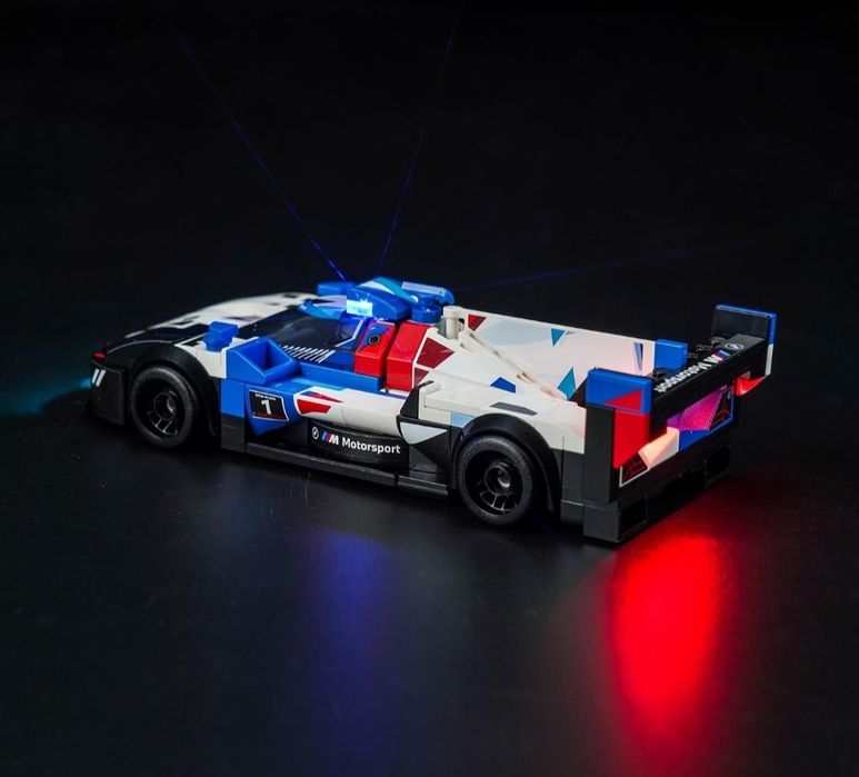 Zestaw świateł LED do Lego Speed Champions BMW M4 GT3  BMW M Hybrid V8