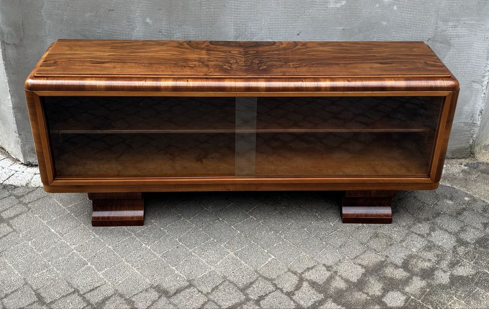 Komoda/Szafka RTV Orzech 140 Art-Deco Antyk Po Renowacji Idealna