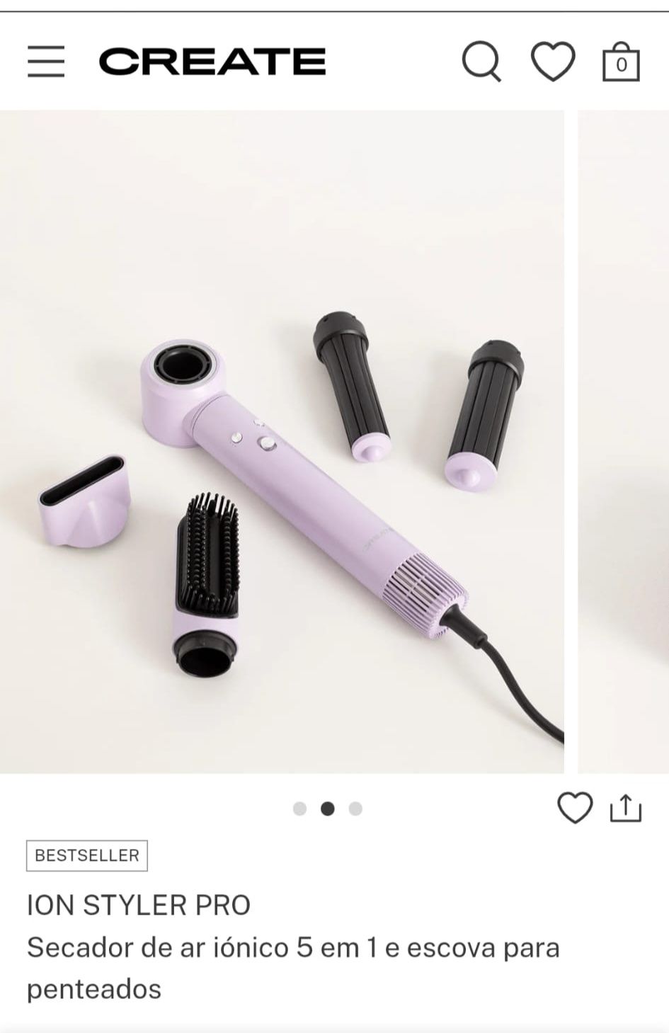 Secador Create Styler pro 5 em 1