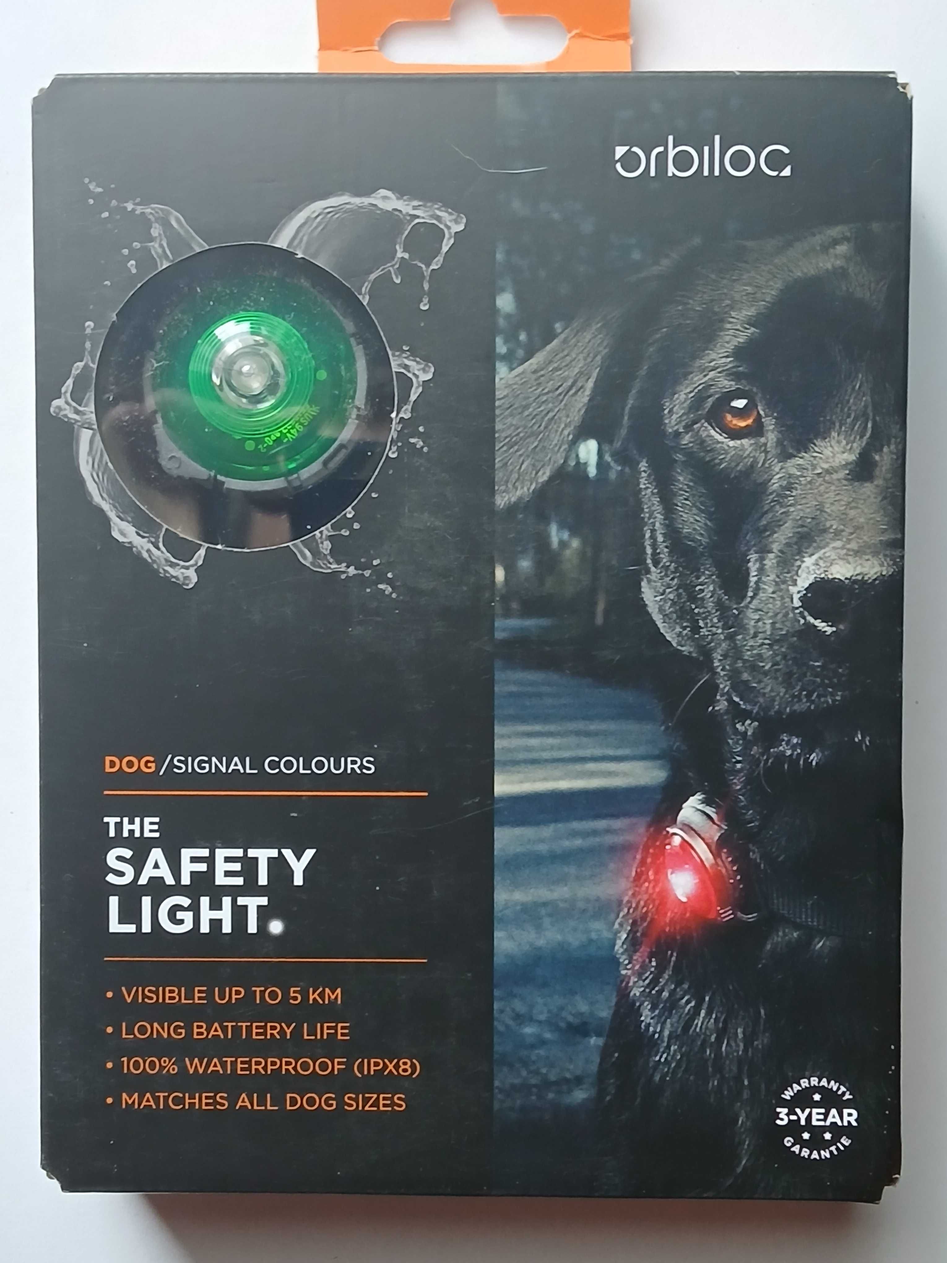Lampka LED Orbiloc na obrożę Orbiloc Green  nowy*
